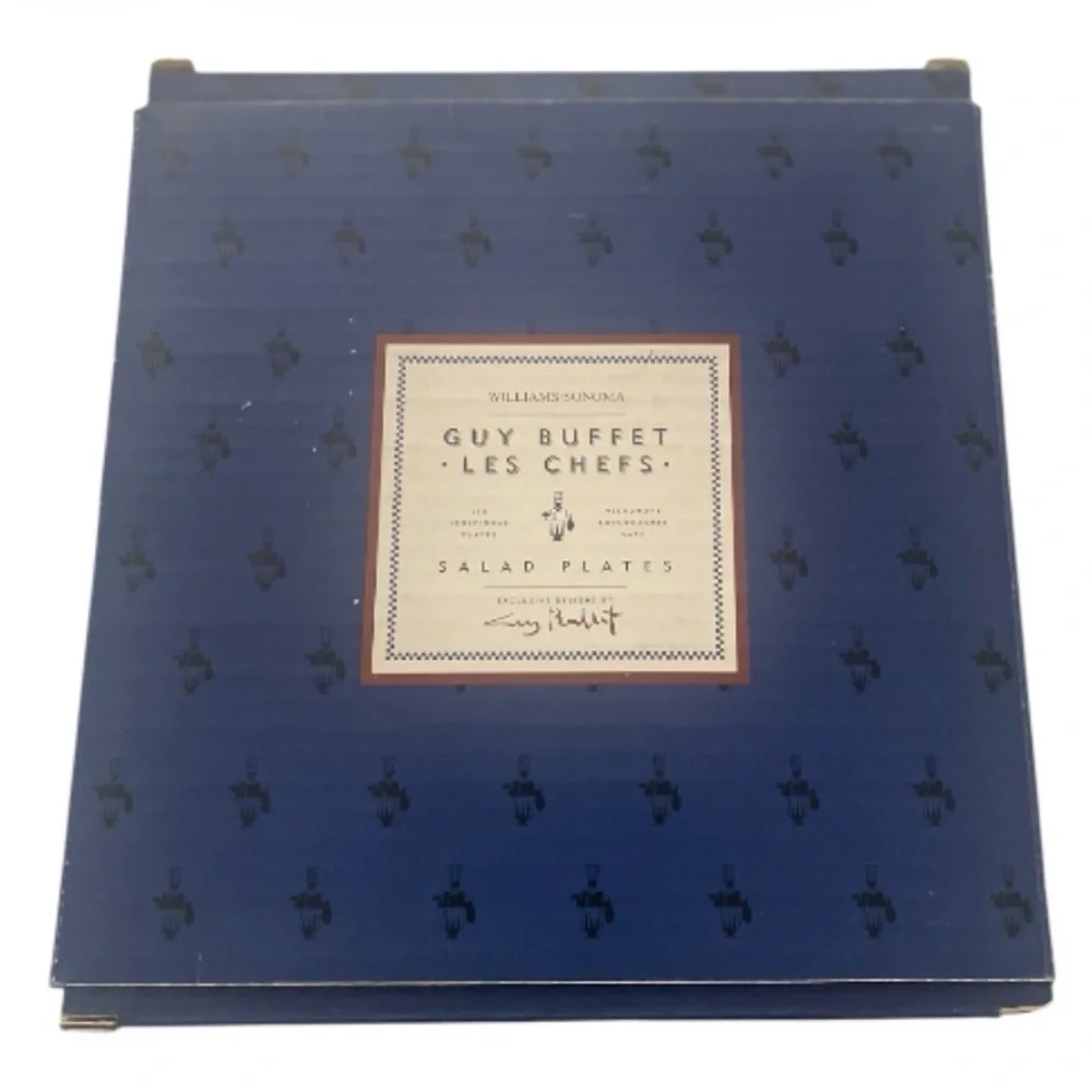 Williams Sonoma Salad Plates - Set of 6 Boxed (Only 5 Included) - Made in Japan